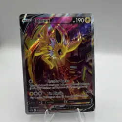 Pokemon Jolteon V SWSH183 Promo Full Art Holo Basic HP 190 Thunder Spear - Image 1