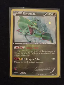 The Pokemon Company Rayquaza XY64 XY Holo Promo Basic 120HP Dragon Pulse - Image 1