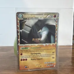 2010 POKEMON HEARTGOLD & SOULSILVER #107/123 DONPHAN PRIME - Image 1