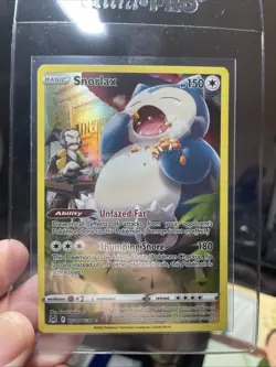 2022 Pokemon SWSH Lost Origin SNORLAX TG10/TG3 Ultra Rare Trainer Gallery - Image 2