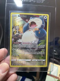 2022 Pokemon SWSH Lost Origin SNORLAX TG10/TG3 Ultra Rare Trainer Gallery - Image 4