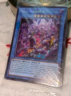 Ame no Murakumo no Mitsurugi 1st Edition Starlight Rare L26D-ENM08 Yu-Gi-Oh! NEW - Image 1