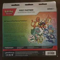 Pokemon First Partner Illustration Collection Series 1 Box 3 Promo Cards - Image 2