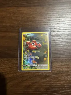 Pokemon TCG Paras Crown Zenith: Galarian Gallery Holo Rare Card GG32/GG70 NM Raw - Image 1