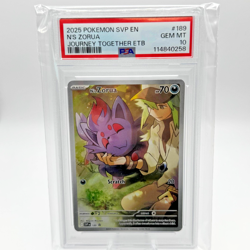 N's Zorua 189 Sv: Scarlet & Violet Promo Cards Holo - PSA 10 - Image 1