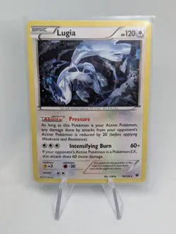 Pokemon Card: Lugia Cracked Ice HOLO 78/124 Fates Collide Set Rare! MINT - Image 1