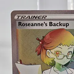 Pokemon Card Roseanne’s Backup 180/172 Full Art Rainbow Brilliant Stars NM - Image 3