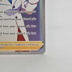 Pokemon Card Roseanne’s Backup 180/172 Full Art Rainbow Brilliant Stars NM - Image 5