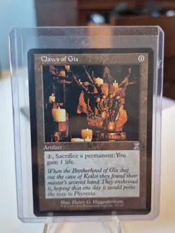 Claws of Gix Timeshifted Regular NM - Image 1