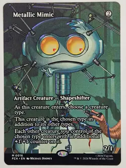 Magic: The Gathering PZA M 0016 Metallic Mimic (Borderless) TMNT - Image 1