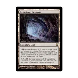 WotC MtG Time Spiral Gemstone Caverns (R) EX - Image 1