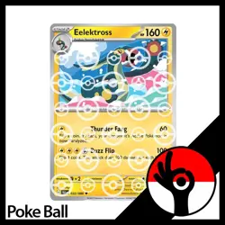 Pokemon TCG: Black Bolt - PokeBall Reverse Holo - 032/086 - Eelektross - Image 1