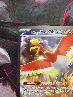 Ethans Ho-Oh EX 230/182 SIR Destined Rivals Pokemon TCG - Image 4