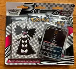Pokemon White Flare and Black Bolt Tech Sticker Collection Set of 2 Packs - Image 2