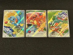 Pokemon 2026 First Partner Illustration Collection Series 1 037 038 039 NM - Image 1