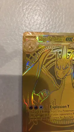 Pokemon Mega Charizard Y ex 294/217 Gold - 2026 Ascended Heroes Mega Hyper Rare - Image 2