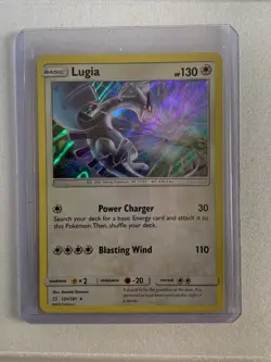 Pokemon TCG Lugia 131/181 Sun & Moon Team Up Holo Rare - Image 1