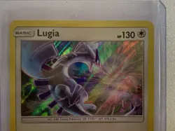Pokemon TCG Lugia 131/181 Sun & Moon Team Up Holo Rare - Image 2