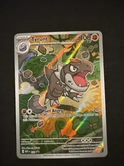 Pokemon Perfect Order Tyrunt Black Star Promo MEP 070 - Image 1