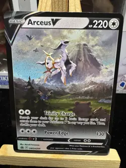 Pokemon Arceus V Promo Holo SWSH204 Sword & Shield 220 HP Basic - Image 1