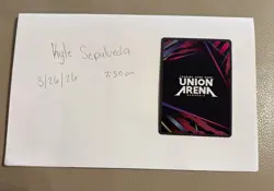 🔥HOT / Union Arena: Sung Jinwoo SR** (022) Signature, UE17BT : Solo Leveling - Image 3