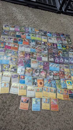 HUGE Pokemon, And More Lot! Ex, Holo, Rare, Illustration Rare! 125+ Cards!! - Image 1