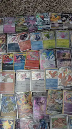 HUGE Pokemon, And More Lot! Ex, Holo, Rare, Illustration Rare! 125+ Cards!! - Image 3