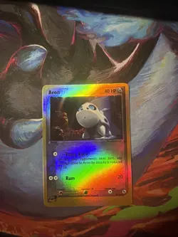 Pokemon Card - Aron - Reverse Holo - E-Reader (25/109) ex Ruby & Sapphire NM - Image 1