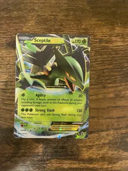 Pokemon TCG EX, Mega EX Holo Card Lot Sceptile EX, M Sceptile EX 2 cards - Image 4