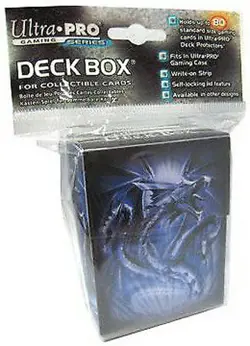 Ultra Pro MONTE NAVY BLUE DIAMOND DRAGON DECK BOX (Holds 80 Cards) - Image 1