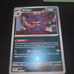 Gengar 050/088 Perfect Order Reverse Holo English Rare Pokemon Card - Image 1