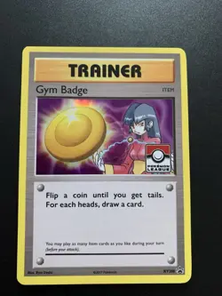 Sabrina Gym Badge XY208 Evolutions Exclusive Holo Rare Promo Pokemon Card - Image 2