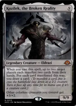 Kozilek, the Broken Reality Modern Horizons 3 Regular NM M 0010 - Image 1