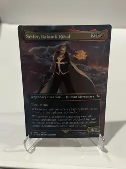MTG Seifer, Balamb Rival (Borderless Foil) Commander: Final Fantasy 451 FFVIII - Image 1