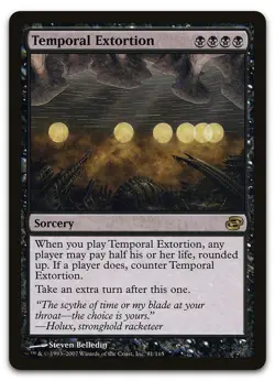 Temporal Extortion #81 (LP) Planar Chaos PLC Magic MTG - Image 1