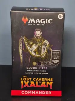 Magic The Gathering - Lost Caverns Of Ixalan - Blood Rites Commander Deck - New! - Image 1