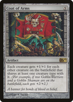 Coat of Arms #207 (MP) Magic 2010 M10 Magic MTG - Image 1