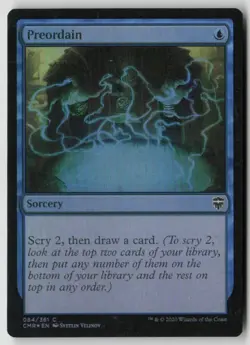 Preordain 84 Common Commander Legends Foil LP - Image 1