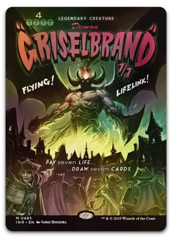 Griselbrand (Showcase) #485 (Foil) (NM) Innistrad Remastered INR Magic MTG - Image 1