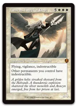 Avacyn, Angel of Hope (Retro Frame) #477 (NM) Innistrad Remastered INR Magic MTG - Image 1