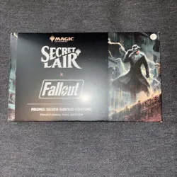 Magic The Gathering Secret Lair x Fallout: Silver Shroud Costume Foil Edition! - Image 1