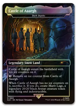 Castle of Aaargh - Dark Depths #1680 (Foil) (NM) Secret Lair Drop SLD Magic MTG - Image 1