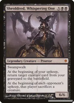 Sheoldred, Whispering One [NPH - 73] - LP [Normal] TCG MTG - Image 1