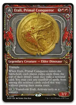 Etali, Primal Conqueror (Showcase) #298 (NM) March of the Machine MOM Magic MTG - Image 1