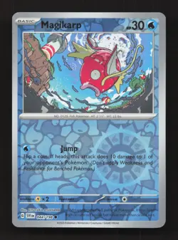 Magikarp 044/198 Common Scarlet & Violet Pokemon Reverse Holo Near Mint - Image 1