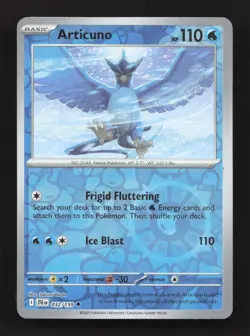 Articuno 032/159 Uncommon Journey Together Pokemon Reverse Holo Near Mint - Image 1