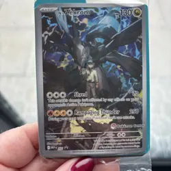 Pokemon Center Stamped Promo Card N’s Zekrom 031 Mega Evolution Sealed New - Image 3