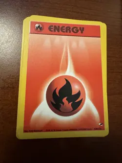 Pokemon TCG x5 Fire Energy Gym Heroes 128/132 Regular Unlimited Common - Image 1