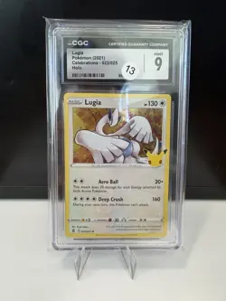 Pokemon Lugia Celebrations CGC 9 MINT 21/25 (2021) - Image 1