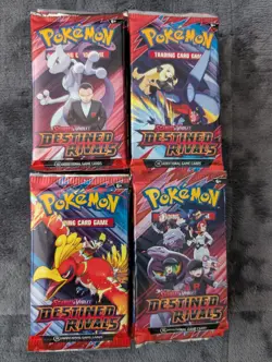 Destined Rivals Booster Packs - English Pokemon TCG - New & Sealed x36 + Promos - Image 1
